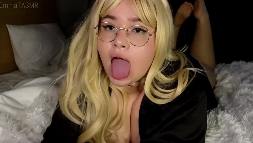 EmmaTASMR - 18 May 2026 - ASMR Girl Makes You Cum | Wet Licking & POV Sucking & Jerking you off & Eye contact & 3DIO