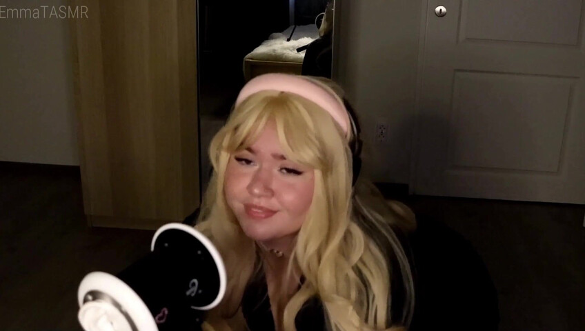 EmmaTASMR - 18 May 2026 - ASMR Girl Makes You Cum | Wet Licking & POV Sucking & Jerking you off & Eye contact & 3DIO