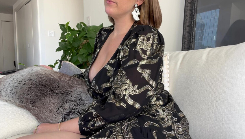 Nicolette Bloom - Horny Step-Son Movie Night