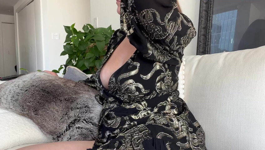 Nicolette Bloom - Horny Step-Son Movie Night