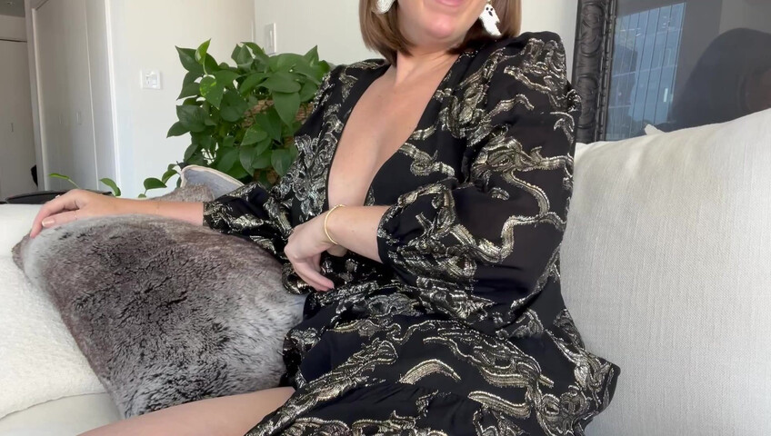 Nicolette Bloom - Horny Step-Son Movie Night