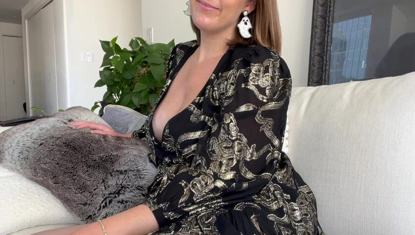 Nicolette Bloom - Horny Step-Son Movie Night