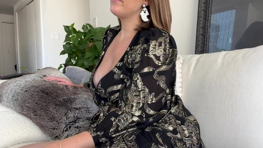 Nicolette Bloom - Horny Step-Son Movie Night