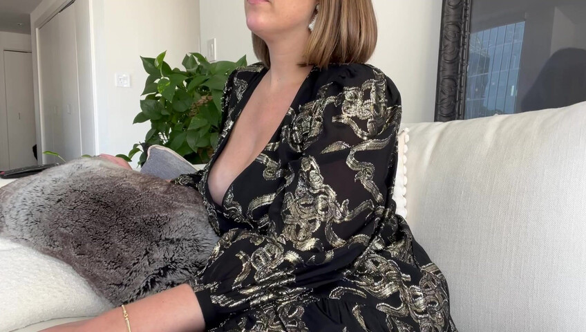 Nicolette Bloom - Horny Step-Son Movie Night