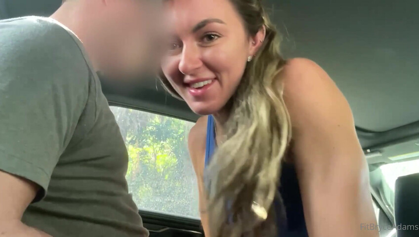 Bryce Adams - Sucked Off My OnlyFans Fan Right in the Car