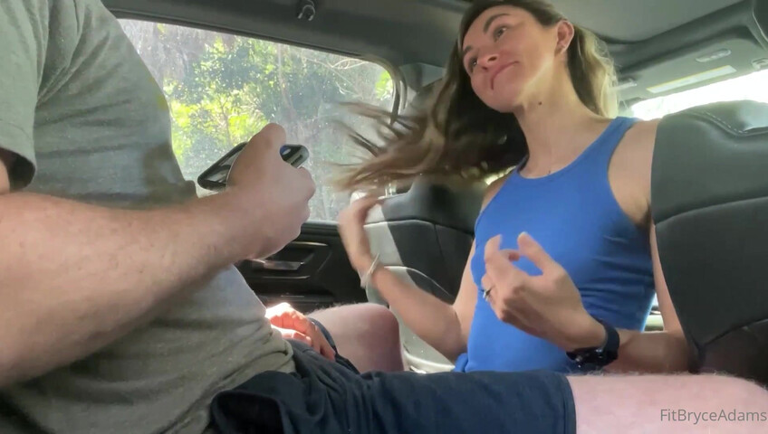 Bryce Adams - Sucked Off My OnlyFans Fan Right in the Car