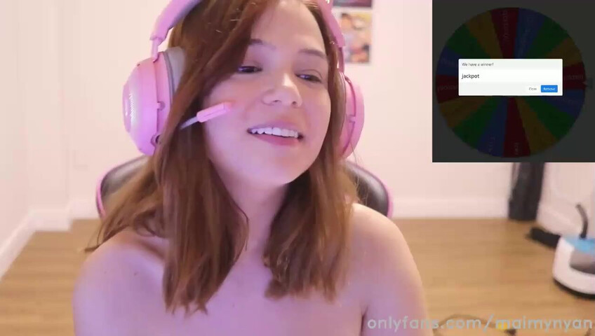 MaimyNyan ASMR – Drunk Livestream (2021) | Wheel of Luck