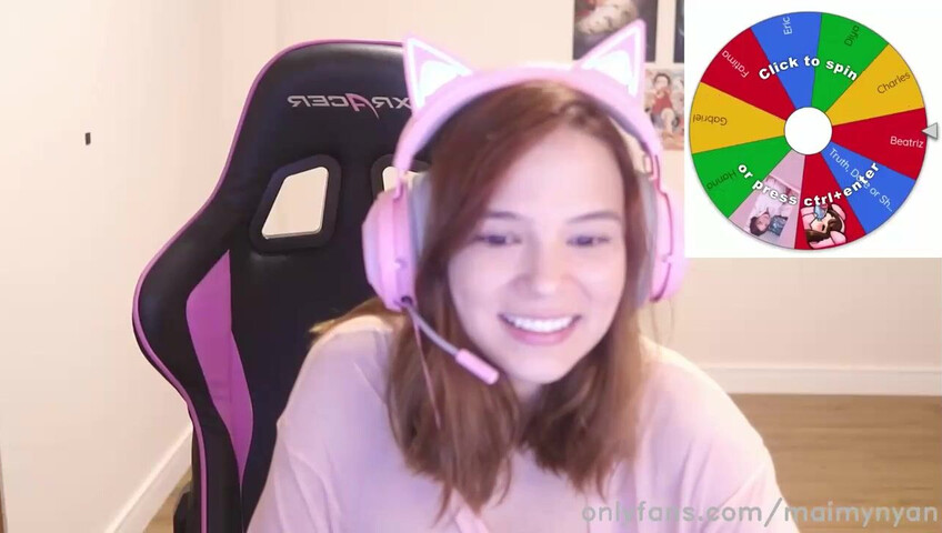 MaimyNyan ASMR – Drunk Livestream (2021) | Wheel of Luck