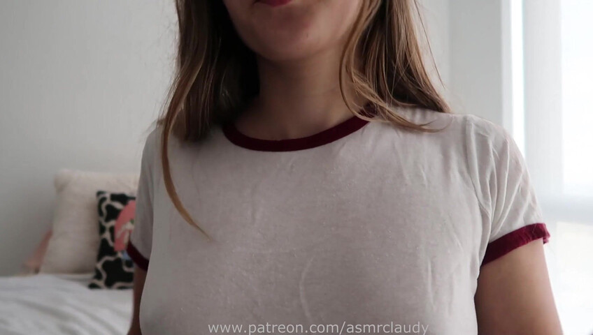 Claudy ASMR - Nip slip at 10:12 - Her new tutor