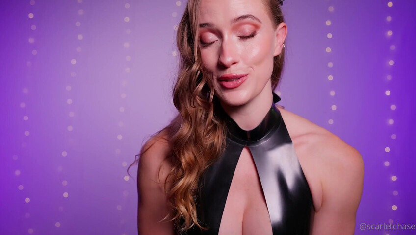 Secretcrush - Latex Lingerie Dildo Try On Haul BTS