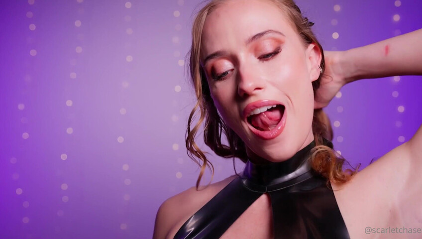 Secretcrush - Latex Lingerie Dildo Try On Haul BTS