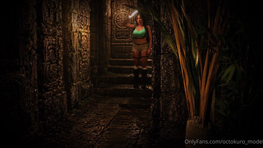 Octokuro - Lara Croft XXX Movie Sex Tape