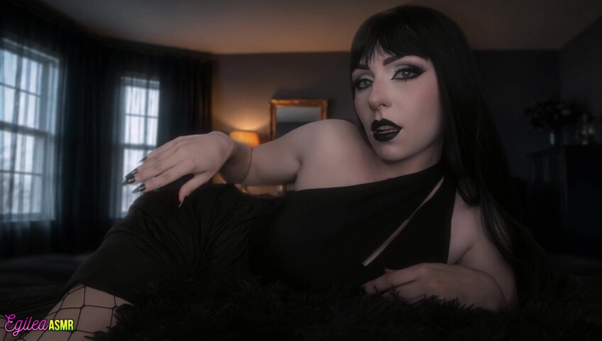 Egilea ASMR - 23 May 2026 - [EXCLUSIVE VIDEO] Your Goth Girlfriend Stares at You While You Sleep | ASMR roleplay