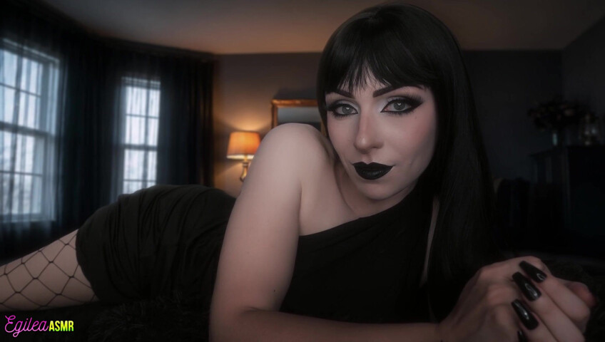 Egilea ASMR - 23 May 2026 - [EXCLUSIVE VIDEO] Your Goth Girlfriend Stares at You While You Sleep | ASMR roleplay