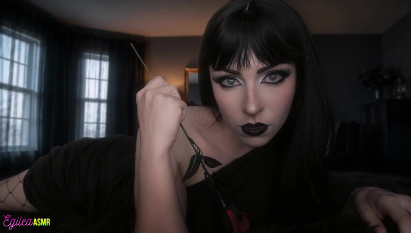 Egilea ASMR - 23 May 2026 - [EXCLUSIVE VIDEO] Your Goth Girlfriend Stares at You While You Sleep | ASMR roleplay