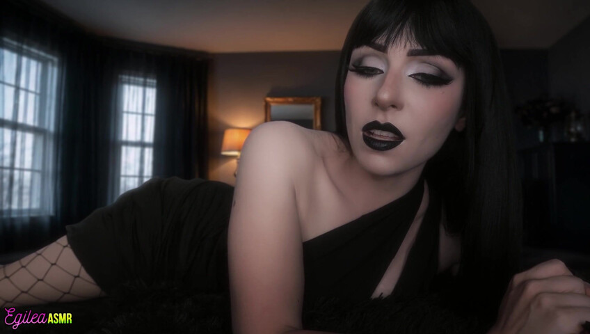 Egilea ASMR - 23 May 2026 - [EXCLUSIVE VIDEO] Your Goth Girlfriend Stares at You While You Sleep | ASMR roleplay
