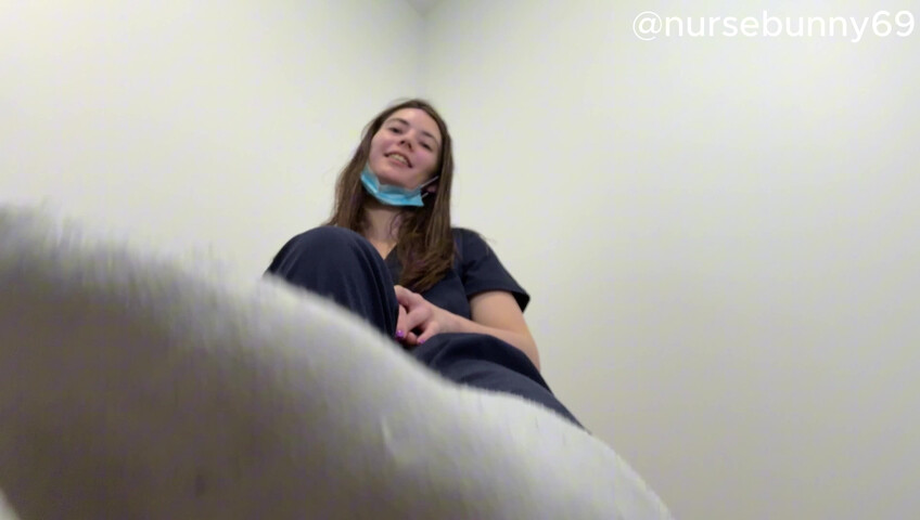 Nursebunny69 - Smell My Stinky Socks and Toes with a Tape Gag 4K