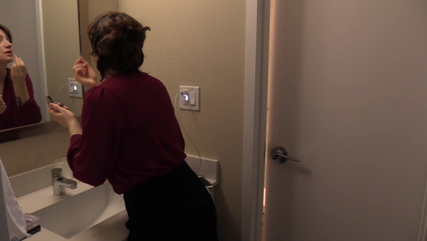 Bettie Bondage - Quickie with Your GF on the Hotel Floor