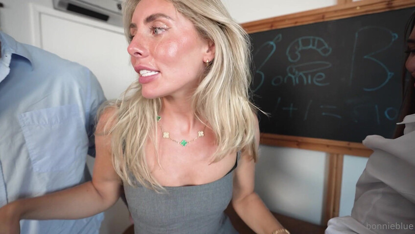 Bonnie Blue - Classroom Gangbang