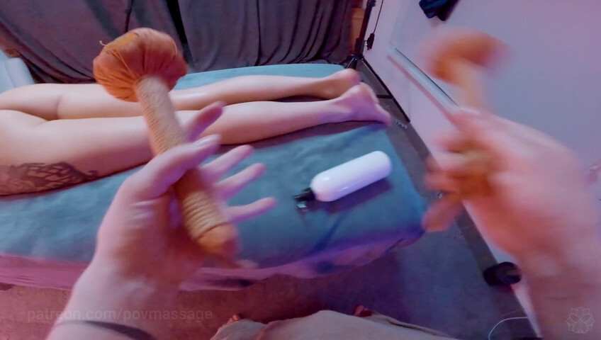 ASMR-massage - 26 mei 2026 - Ontspannende rugmassage door Yolana (POV) voor Ginger L​