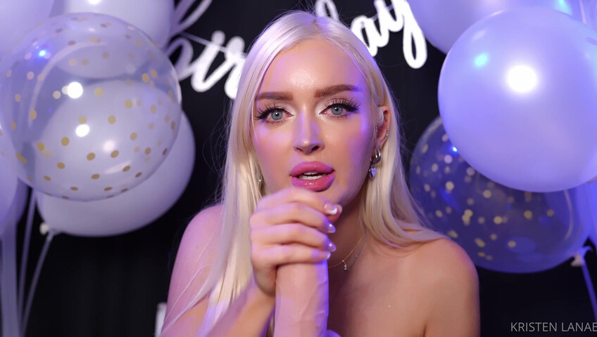 Kristen Lanae - Birthday PPV ! Blowjob POV