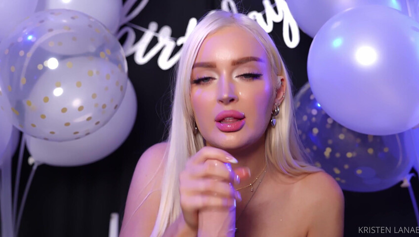 Kristen Lanae - Birthday PPV ! Blowjob POV