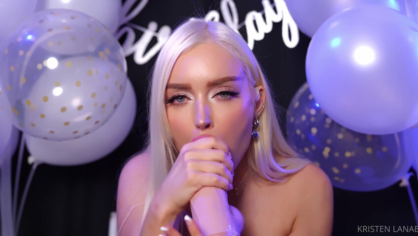Kristen Lanae - Birthday PPV ! Blowjob POV