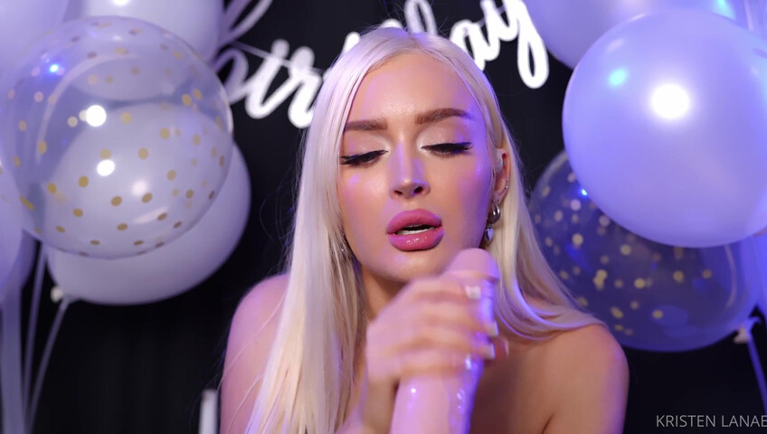 Kristen Lanae - Birthday PPV ! Blowjob POV