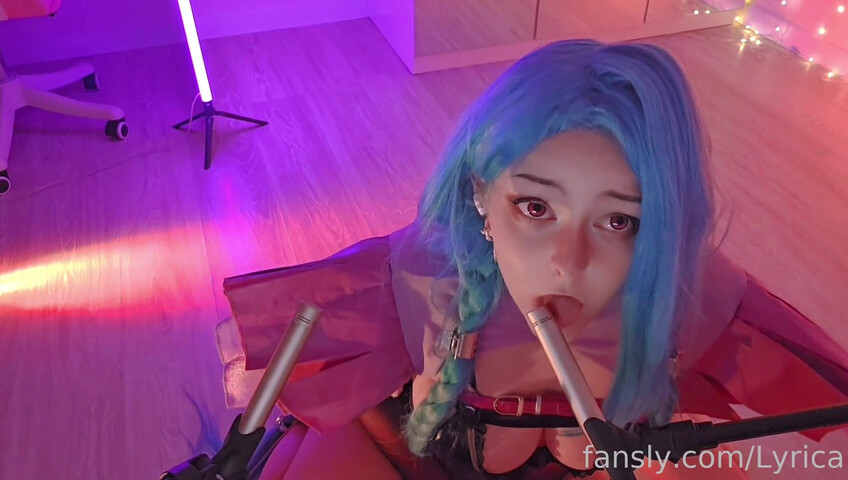 Lyrica ASMR - Sensual ear licking from Jinx? Yes or..yes?)