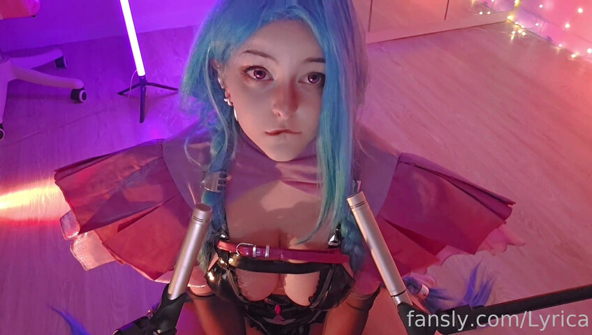 Lyrica ASMR - Sensual ear licking from Jinx? Yes or..yes?)