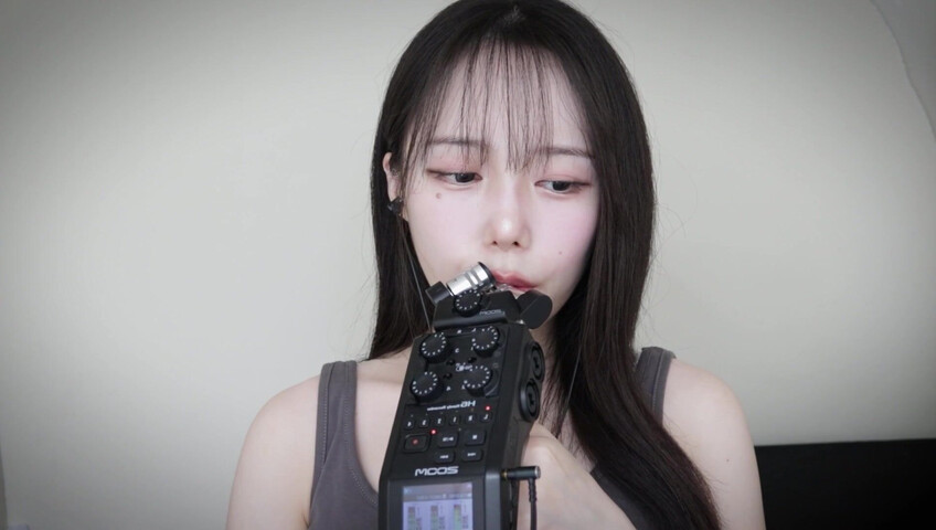 Jamonghae ASMR - 28 May 2026 - ASMR Mouth Sounds 줌H6 먹기, 입소리