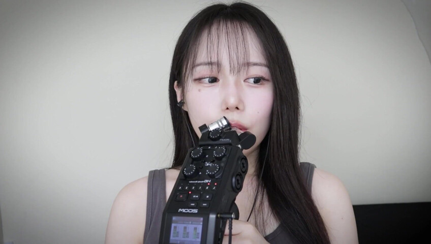 Jamonghae ASMR - 28 May 2026 - ASMR Mouth Sounds 줌H6 먹기, 입소리