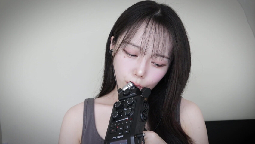 Jamonghae ASMR - 28 May 2026 - ASMR Mouth Sounds 줌H6 먹기, 입소리