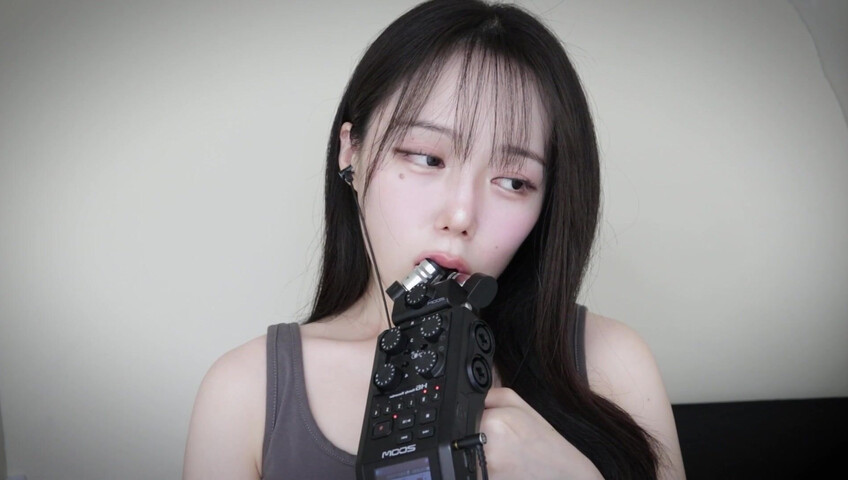 Jamonghae ASMR - 28 May 2026 - ASMR Mouth Sounds 줌H6 먹기, 입소리