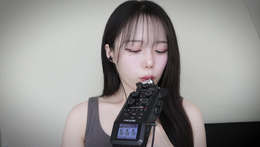 Jamonghae ASMR - 28 May 2026 - ASMR Mouth Sounds 줌H6 먹기, 입소리