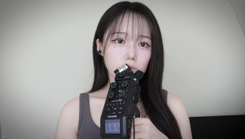 Jamonghae ASMR - 28 May 2026 - ASMR Mouth Sounds 줌H6 먹기, 입소리