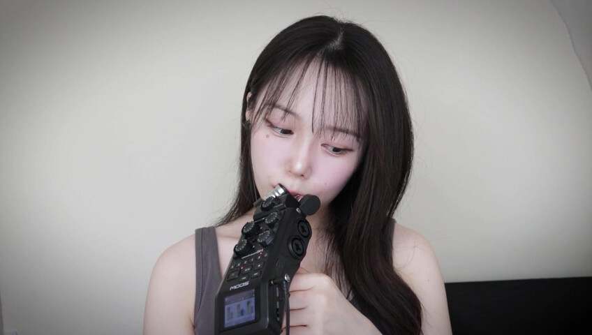 Jamonghae ASMR - 28 May 2026 - ASMR Mouth Sounds 줌H6 먹기, 입소리