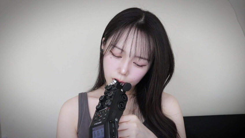 Jamonghae ASMR - 28 May 2026 - ASMR Mouth Sounds 줌H6 먹기, 입소리