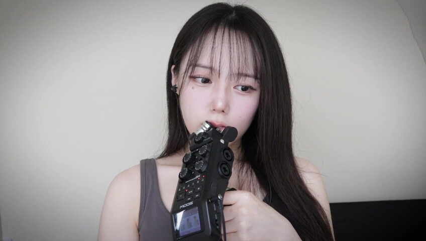 Jamonghae ASMR - 28 May 2026 - ASMR Mouth Sounds 줌H6 먹기, 입소리