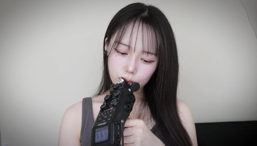 Jamonghae ASMR - 28 May 2026 - ASMR Mouth Sounds 줌H6 먹기, 입소리