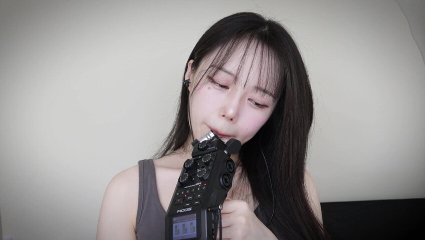 Jamonghae ASMR - 28 May 2026 - ASMR Mouth Sounds 줌H6 먹기, 입소리