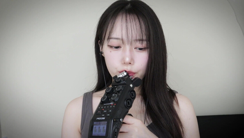 Jamonghae ASMR - 28 May 2026 - ASMR Mouth Sounds 줌H6 먹기, 입소리