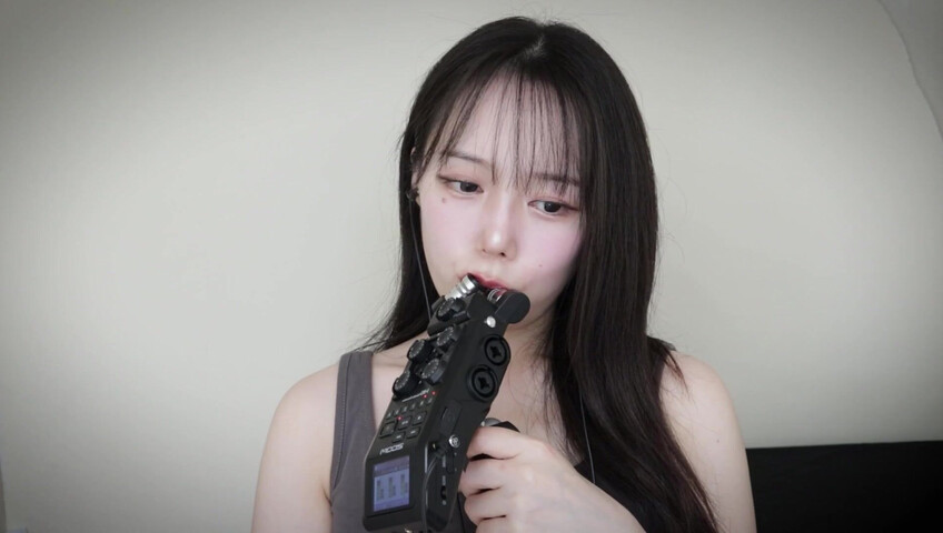 Jamonghae ASMR - 28 May 2026 - ASMR Mouth Sounds 줌H6 먹기, 입소리