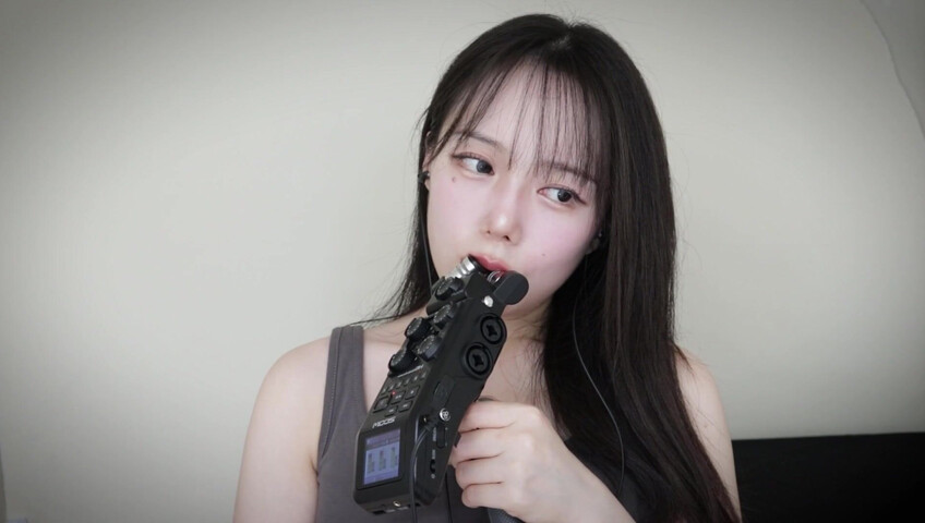Jamonghae ASMR - 28 May 2026 - ASMR Mouth Sounds 줌H6 먹기, 입소리