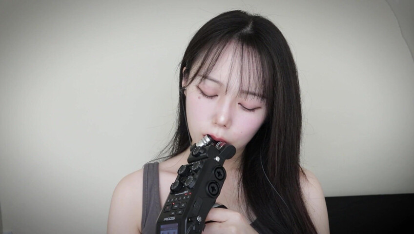 Jamonghae ASMR - 28 May 2026 - ASMR Mouth Sounds 줌H6 먹기, 입소리