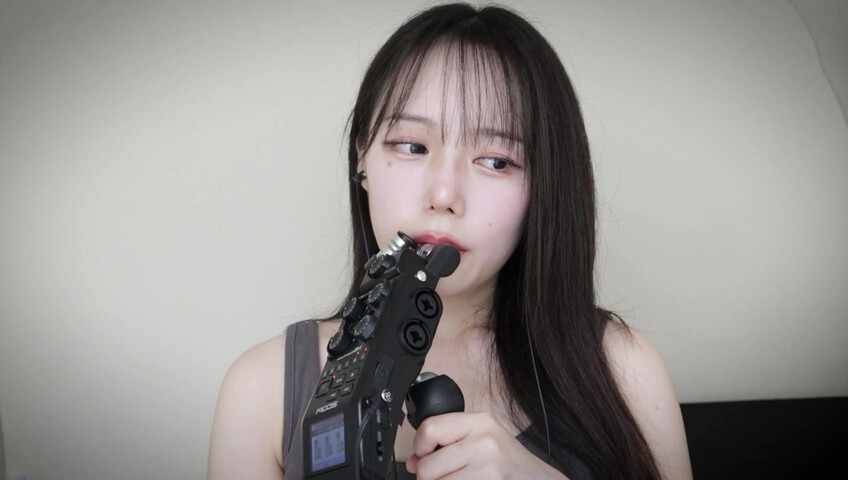 Jamonghae ASMR - 28 May 2026 - ASMR Mouth Sounds 줌H6 먹기, 입소리