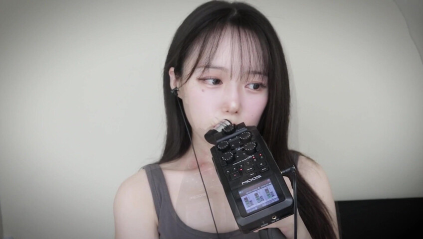 Jamonghae ASMR - 28 May 2026 - ASMR Mouth Sounds 줌H6 먹기, 입소리