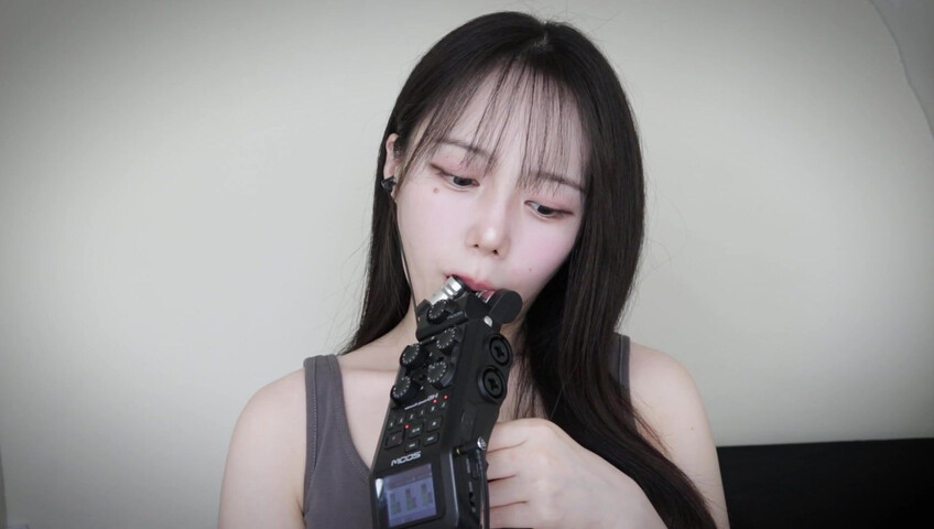 Jamonghae ASMR - 28 May 2026 - ASMR Mouth Sounds 줌H6 먹기, 입소리