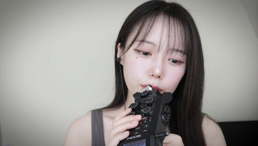 Jamonghae ASMR - 28 May 2026 - ASMR Mouth Sounds 줌H6 먹기, 입소리