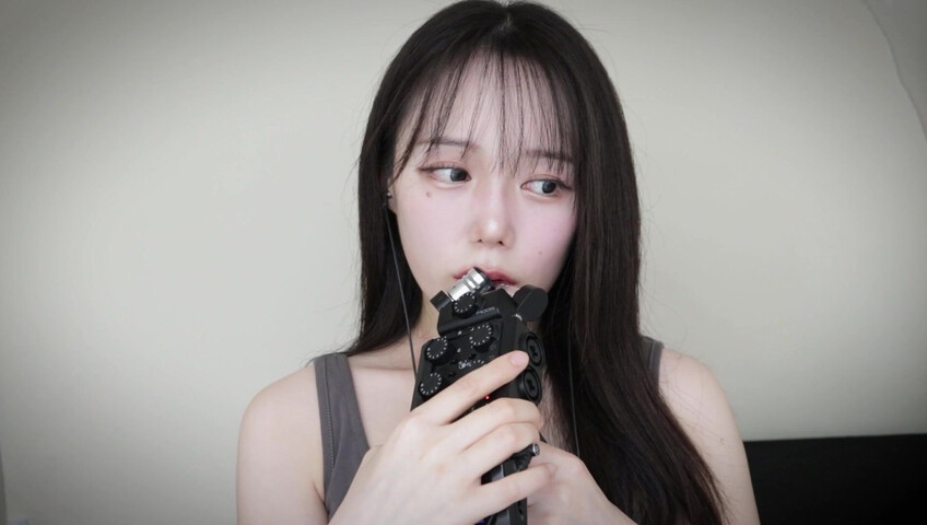 Jamonghae ASMR - 28 May 2026 - ASMR Mouth Sounds 줌H6 먹기, 입소리